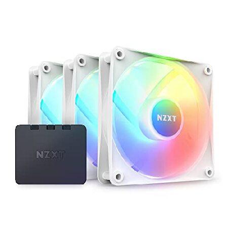 NZXT F120 RGB CORE TRIPLE PACK ＆ RGB Lighting Cont...