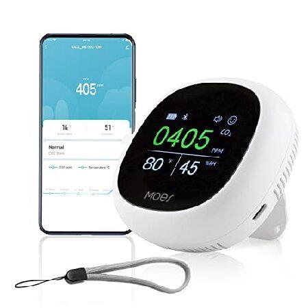 MOES Portable CO2 Detector, Smart Indoor Air Quali...