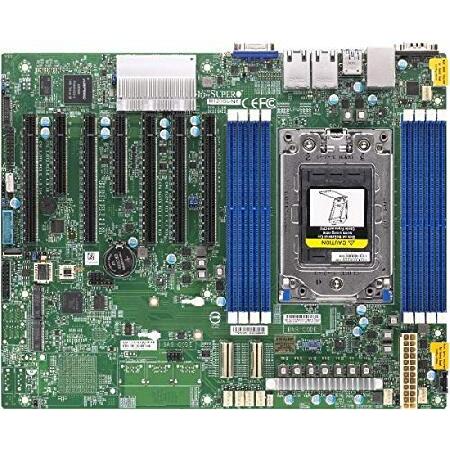 SUPERMICRO MBD-H12SSL-NT-B ATXサーバーマザーボード AMD EPYC(...