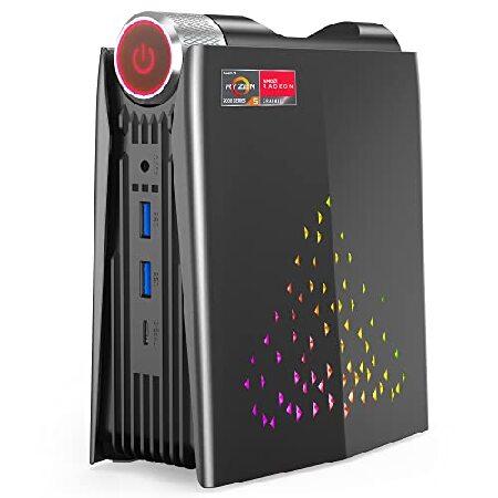 CTONE Mini Gaming PC Windows 11 Ryzen 7 5800U(Up t...