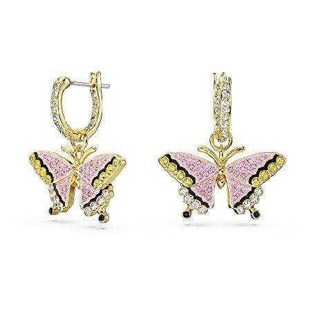 Swarovski Idyllia Drop Earrings, Butterfly, Multic...