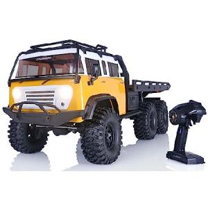 wheelfun CROSSRC RC Crawler 6WD Off Road All Terrain Truck 6X6 RTR 2.4Ghz 1/10 JT6 RC Rock Climbing Truck Flatbed Car Model｜emiemi