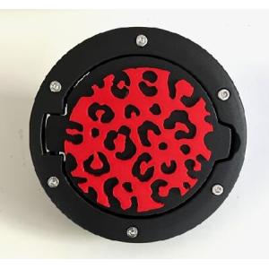 Cheetah Pattern in 3d Black w Red For Jeep JK/JKU ...