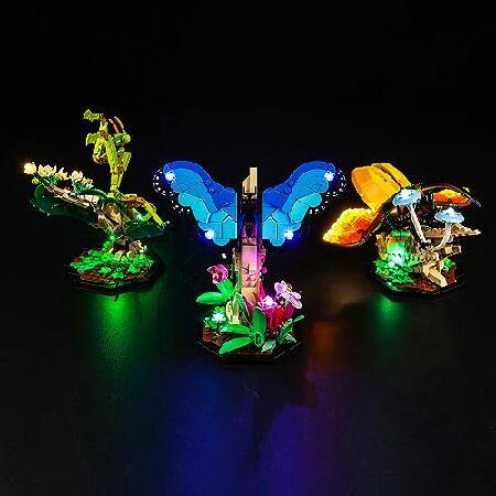 BrickBling LED ライト LEGO 21342 昆虫コレクション クリエイティブ照明キッ...