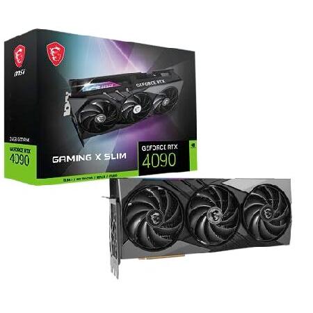 MSI GeForce RTX 4090 GAMING X SLIM 24G TRI FROZR 3...