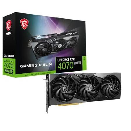 MSI Gaming RTX 4070 Super 12G Gaming X Slim Graphi...