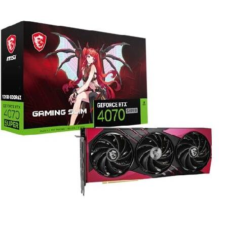 MSI Gaming RTX 4070 Super 12G Gaming X Slim MLGグラフ...