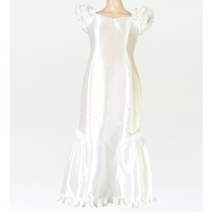 フラドレス シャンタン ホワイト LLサイズ 1013wLL