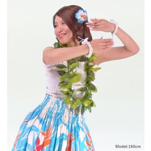 フラダンス ハイビスカス ヘアクリップ ブルー...の詳細画像1