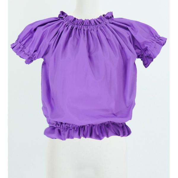 フラダンス ブラウス パープル LLサイズ 1665vLL