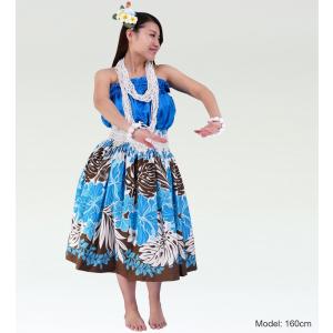 フラダンス パウスカート シングル73cm丈 ...の詳細画像1
