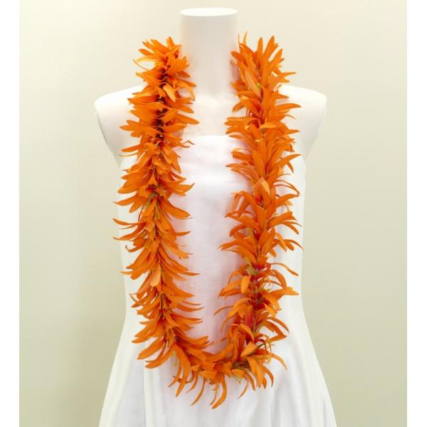 フラダンス スパイダーリリー ロングレイ オレンジ 1995o