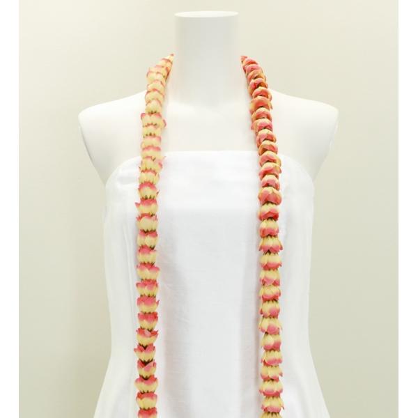 フラダンス レイ ローズバット ピーチ 2010pe