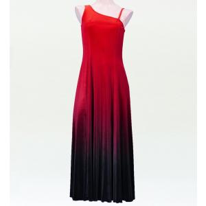 フラドレス [Mサイズ] グラデーション ワンショルダー