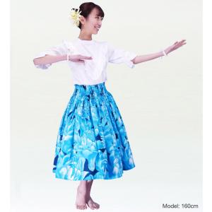フラダンス パウスカート シングル73cm丈 ...の詳細画像1