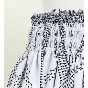 フラダンス パウスカート シングル73cm丈 ...の詳細画像2