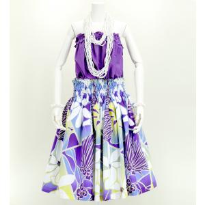 フラダンス パウスカート シングル73cm丈 ...の詳細画像1