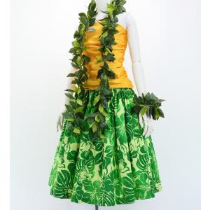 フラダンス パウスカート シングル73cm丈 ...の詳細画像1