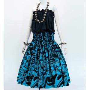 フラダンス パウスカート シングル73cm丈 ...の詳細画像1