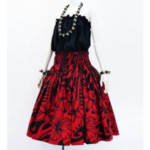 フラダンス パウスカート シングル73cm丈 ...の詳細画像1