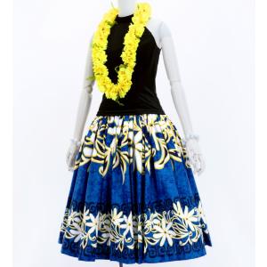 フラダンス パウスカート シングル78cm丈 ...の詳細画像1