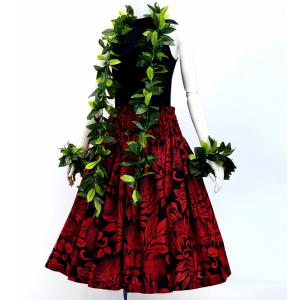 フラダンス パウスカート シングル73cm丈 ...の詳細画像1