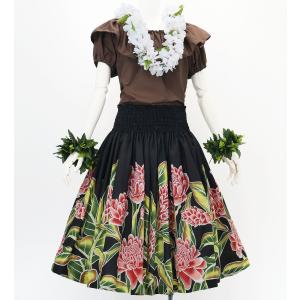 フラダンス パウスカート シングル73cm丈 ...の詳細画像1