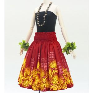 フラダンス パウスカート シングル73cm丈 ...の詳細画像1