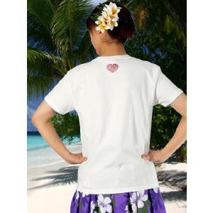 フラダンス Tシャツ L フラガール ホワイト...の詳細画像2