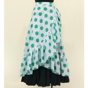 フラメンコ カシュクールブラウス ブラック F(M)サイズ 2480bkf