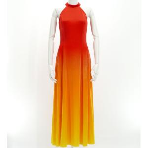 フラドレス [Mサイズ] ベロア アメリカンスリーブ ロング丈