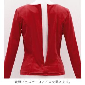 フラメンコ 選べる襟ぐり ロングスリーブブラウ...の詳細画像3