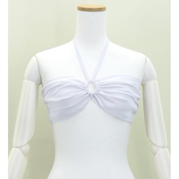 フラダンス 2WAYブラトップ コシボ ホワイト Fサイズ J3262wh