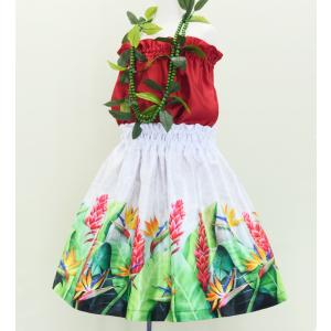 フラダンス ケイキ シャンタン パウスカート ...の詳細画像4