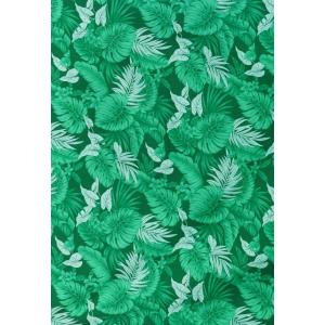 ハワイアン ファブリック グリーン K139
