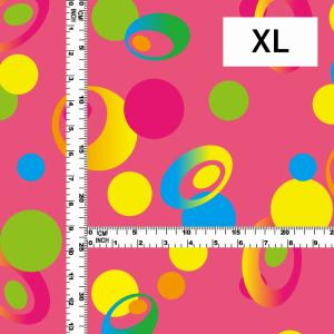 フラメンコ生地 水玉柄 シャンタン生地 ピンク...の詳細画像5