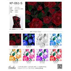 フラメンコ生地サンプル ローズ×水玉柄 KF-069 : emika - 通販 - Yahoo