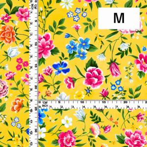 フラメンコ生地 花柄 コシボ・シャンタン・スト...の詳細画像3