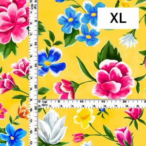 フラメンコ生地 花柄 コシボ・シャンタン・スト...の詳細画像5