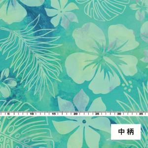 ハワイアン生地 ハワイアンフラワー柄 シャンタ...の詳細画像3