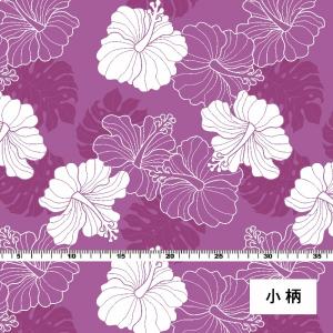 ハワイアン生地 ハワイアンフラワー柄 シャンタ...の詳細画像2