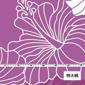 ハワイアン生地 ハワイアンフラワー柄 シャンタ...の詳細画像5