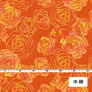 ハワイアン・フラメンコ生地 ローズ(ロケラニ)...の詳細画像3