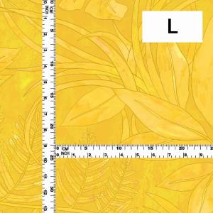 ハワイアン生地 ハワイアンリーフ柄 コシボ・シ...の詳細画像4