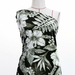 ハワイアン生地 ハワイアンフラワー柄 コシボ・シャンタン・ストレッチベロア選べる生地