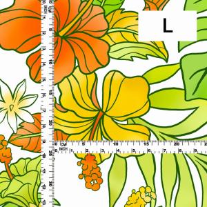 ハワイアン生地 ハイビスカス柄 コシボ・シャン...の詳細画像4