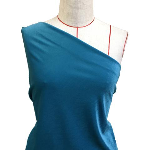 ハワイアン・フラメンコ生地 無地 ストレッチベロア生地 グレーブルー KS-GYBL-V 3-5営業...