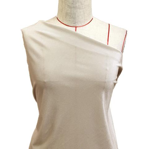 ハワイアン・フラメンコ生地 無地 ストレッチベロア生地 ライトグレー KS-LGY-V 3-5営業日...