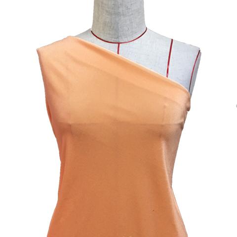 ハワイアン・フラメンコ生地 無地 ストレッチベロア生地 ライトピーチ KS-LPE-V 3-5営業日...