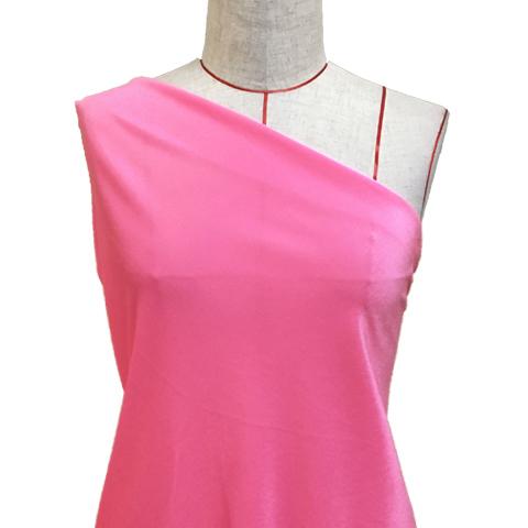 ハワイアン・フラメンコ生地 無地 ストレッチベロア生地 ピンク KS-PI-V 3-5営業日後発送